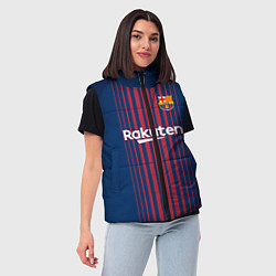 Женский жилет Barcelona FC: Neymar Home 17/18, цвет: 3D-светло-серый — фото 2