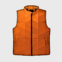 Женский жилет Orange abstraction