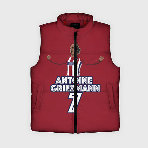 Женский жилет Antoine Griezmann 7 / 3D-Красный – фото 1