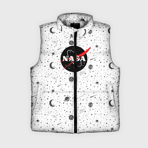 Женский жилет NASA: Moonlight / 3D-Светло-серый – фото 1