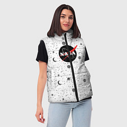 Женский жилет NASA: Moonlight, цвет: 3D-светло-серый — фото 2