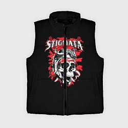 Женский жилет Stigmata Skull, цвет: 3D-черный