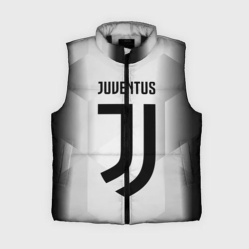 Женский жилет FC Juventus: Silver Original / 3D-Черный – фото 1