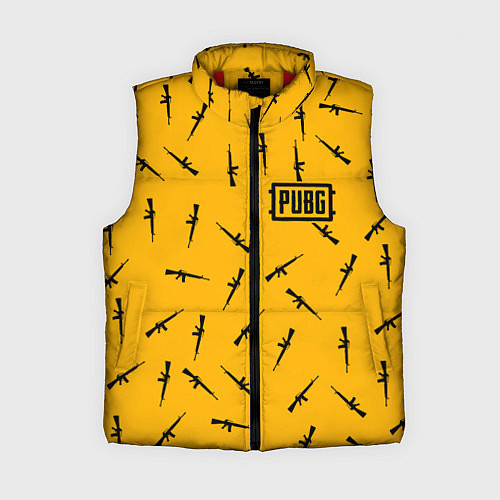 Женский жилет PUBG: Yellow Weapon / 3D-Красный – фото 1