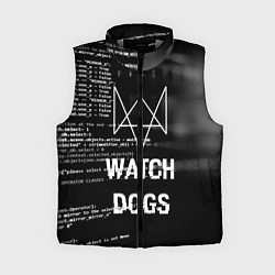 Женский жилет Watch Dogs: Hacker, цвет: 3D-светло-серый