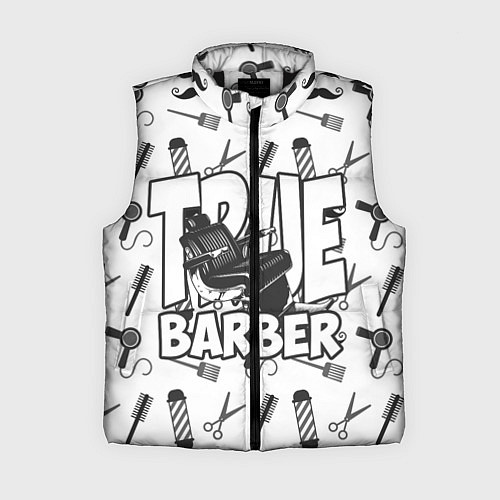 Женский жилет True Barber / 3D-Черный – фото 1