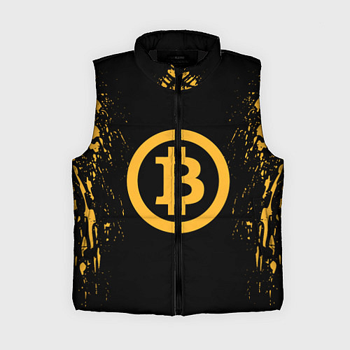 Женский жилет Bitcoin Master / 3D-Черный – фото 1