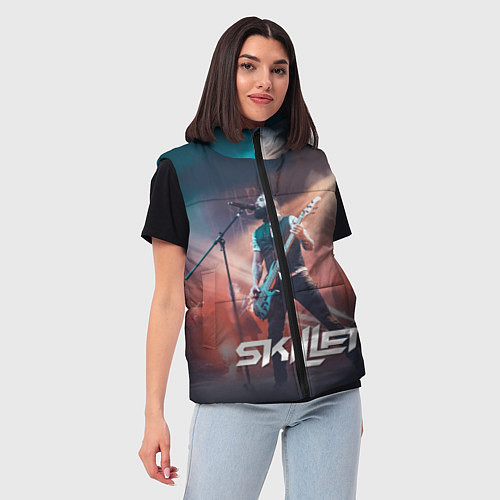 Женский жилет Skillet: John Cooper / 3D-Красный – фото 3