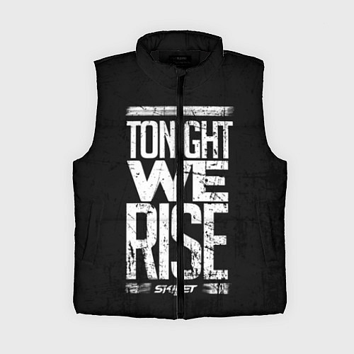 Женский жилет Skillet: We Rise / 3D-Черный – фото 1