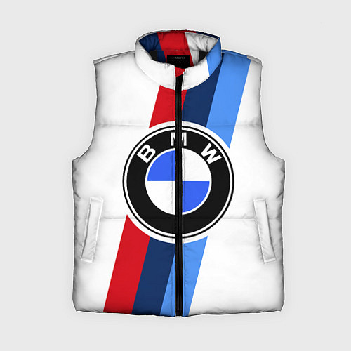 Женский жилет BMW M: White Sport / 3D-Черный – фото 1