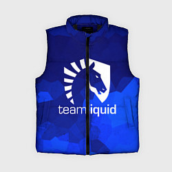 Женский жилет Team Liquid: Polygons, цвет: 3D-черный