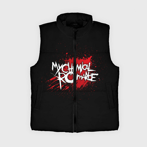 Женский жилет My Chemical Romance: Blood / 3D-Черный – фото 1