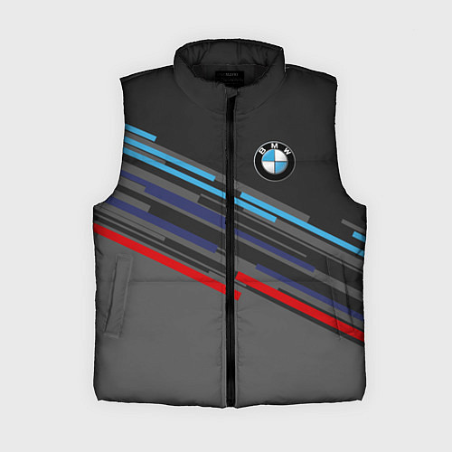 Женский жилет BMW BRAND COLOR / 3D-Черный – фото 1