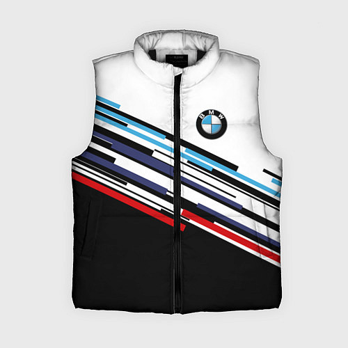 Женский жилет BMW BRAND COLOR БМВ / 3D-Черный – фото 1