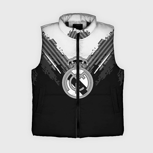 Женский жилет FC Real Madrid: Black Style / 3D-Черный – фото 1