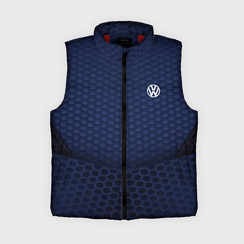Женский жилет Volkswagen: Sport Motors / 3D-Красный – фото 1