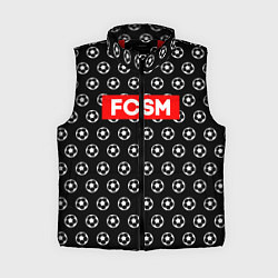 Женский жилет FCSM Supreme, цвет: 3D-красный