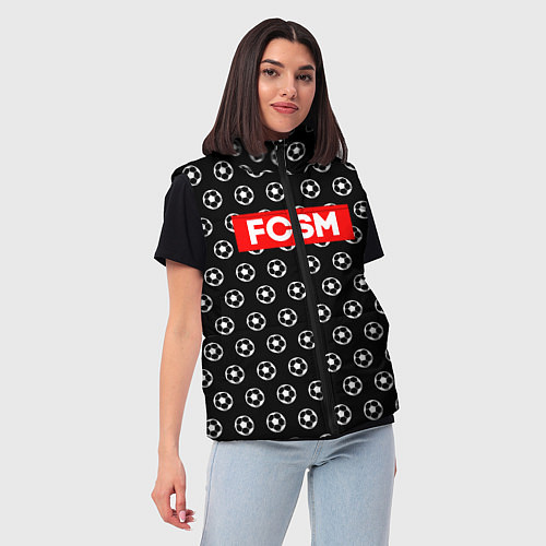Женский жилет FCSM Supreme / 3D-Красный – фото 3