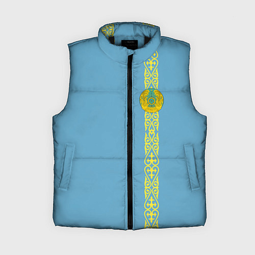 Женский жилет I Love Kazakhstan / 3D-Черный – фото 1