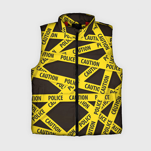 Женский жилет Police Caution / 3D-Красный – фото 1