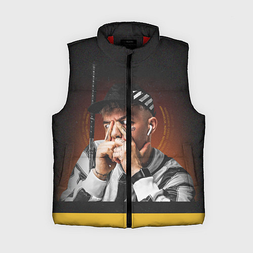 Женский жилет Allj: Off White / 3D-Красный – фото 1