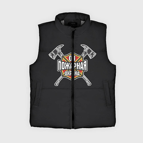 Женский жилет Пожарная охрана 01 / 3D-Светло-серый – фото 1