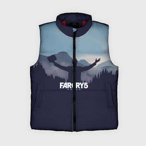 Женский жилет Far Cry 5: Ave Joseph / 3D-Красный – фото 1