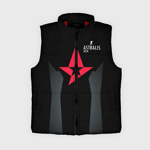 Женский жилет Astalis 2018: The Form / 3D-Красный – фото 1