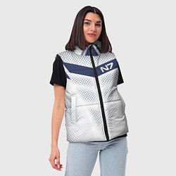 Женский жилет N7: White Armor, цвет: 3D-черный — фото 2