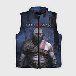 Женский жилет God of War: Kratos, цвет: 3D-красный