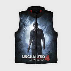 Женский жилет Uncharted 4: A Thief's End, цвет: 3D-красный