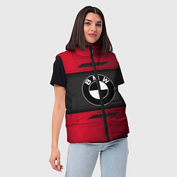 Женский жилет BMW SPORT, цвет: 3D-светло-серый — фото 2