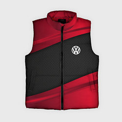 Женский жилет Volkswagen: Red Sport, цвет: 3D-красный