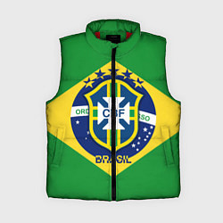 Женский жилет CBF Brazil, цвет: 3D-красный