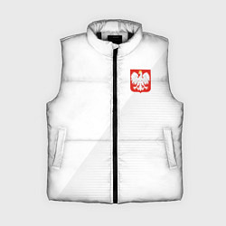 Женский жилет Poland Team: Home WC-2018, цвет: 3D-черный