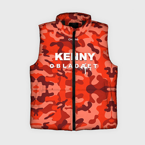 Женский жилет Kenny: Obladaet Camo / 3D-Черный – фото 1