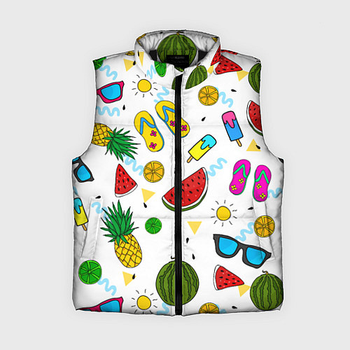 Женский жилет Летний стиль / 3D-Черный – фото 1