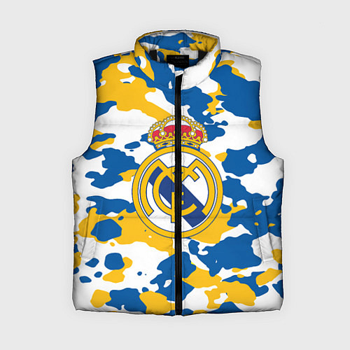 Женский жилет Real Madrid: Camo / 3D-Черный – фото 1