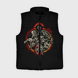 Женский жилет Berserk Devils, цвет: 3D-черный