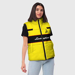Женский жилет Lamborghini Style, цвет: 3D-красный — фото 2