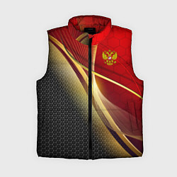 Женский жилет RUSSIA SPORT: Gold Collection, цвет: 3D-красный