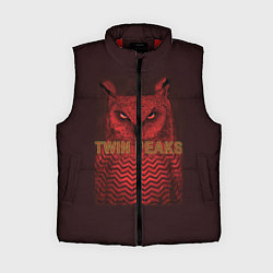 Женский жилет Twin Peaks: Red Owl, цвет: 3D-красный