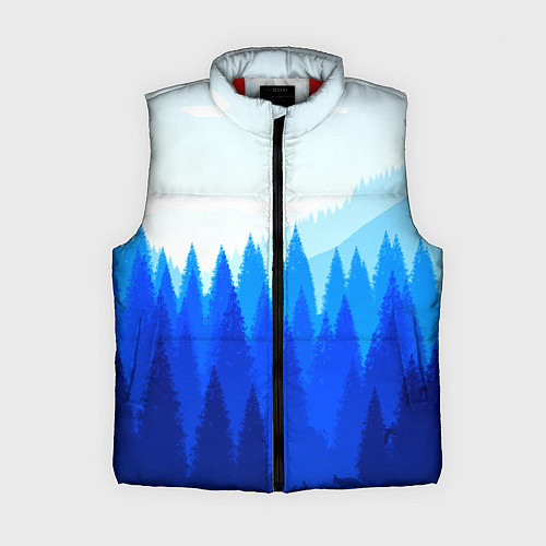 Женский жилет Firewatch: Cold Wood / 3D-Красный – фото 1