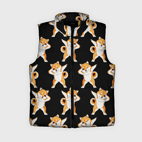 Женский жилет Foxes Dab / 3D-Черный – фото 1