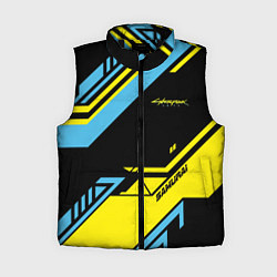 Женский жилет Cyberpunk 2077: Samurai, цвет: 3D-черный