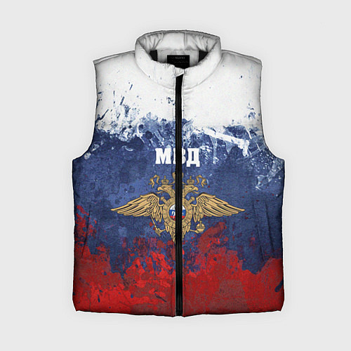 Женский жилет МВД / 3D-Черный – фото 1