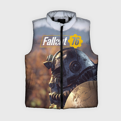 Женский жилет Fallout 76 / 3D-Черный – фото 1