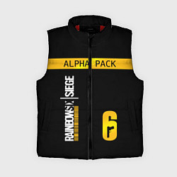 Женский жилет Rainbow Six Siege: Alpha Pack, цвет: 3D-красный