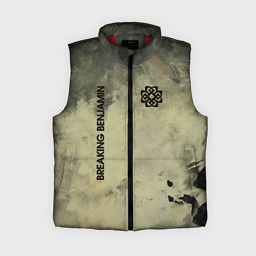 Женский жилет Breaking Benjamin / 3D-Красный – фото 1