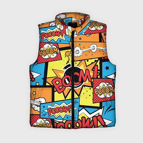 Женский жилет Boom Pop Art / 3D-Красный – фото 1